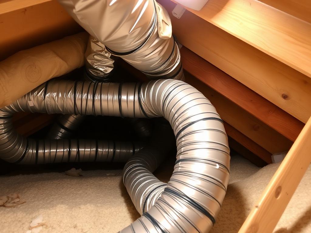 Attic Ductwork Rebuild